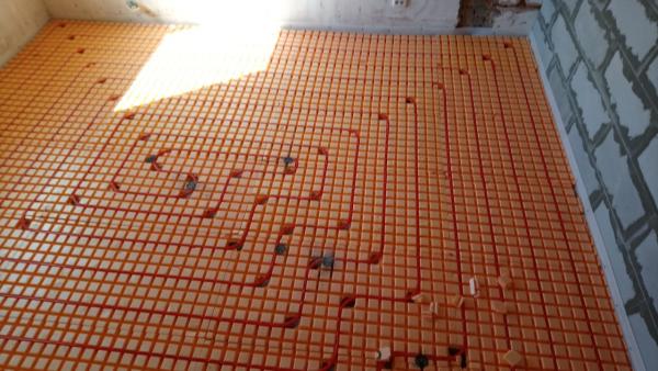 Мат Пеноплекс для труб под теплый водяной пол с бобышками производим — фото 12